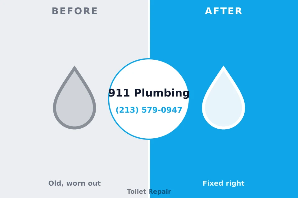 Before and after: plumbing company Longwood, FL